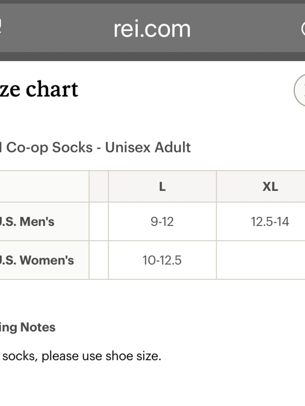 REI NWOT Merino Wool Socks Unisex L - Picture 2 of 2